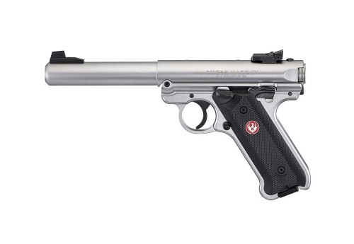 Pistolet bocznego zapłonu Ruger Mark IV Target Stainless 22 lr 1.jpg