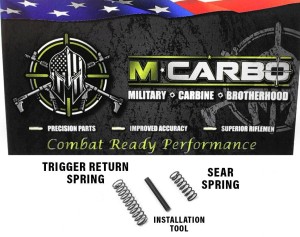 Zestaw sprężyn spustu MCarbo do karabinków Ruger 10/22