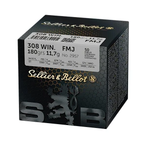 Amunicja S&B 308Win FMJ 11,7g 50szt.