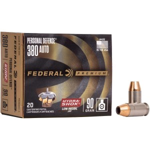 Amunicja Federal 380 AUTO GDHP 90grn
