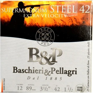 Amunicja B&P Steel 12/89 "2" 42g (25szt)