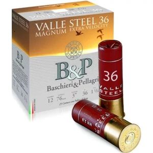 Amunicja B&P Valle Steel 12/76 "3" 36g (25szt)